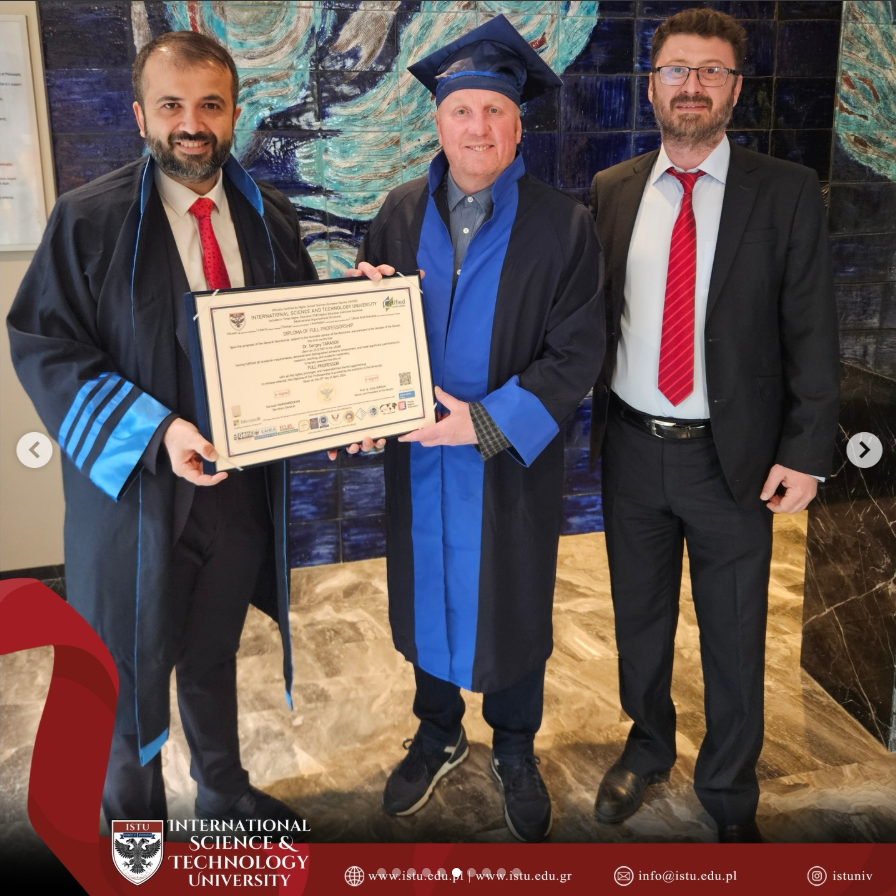 Dr. Tarasov awarded the title of Professor